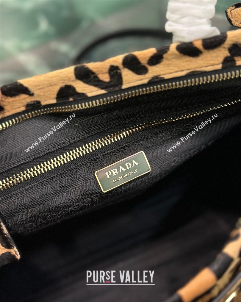 Prada Bonnie large Leopard Print handbag 1BA433 2025 (YZ-260123009)
