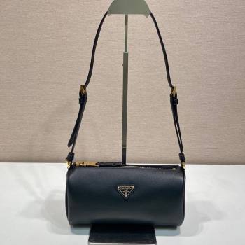 Prada Leather pouch bag Black 2026 1BC239 (YZ-260123045)