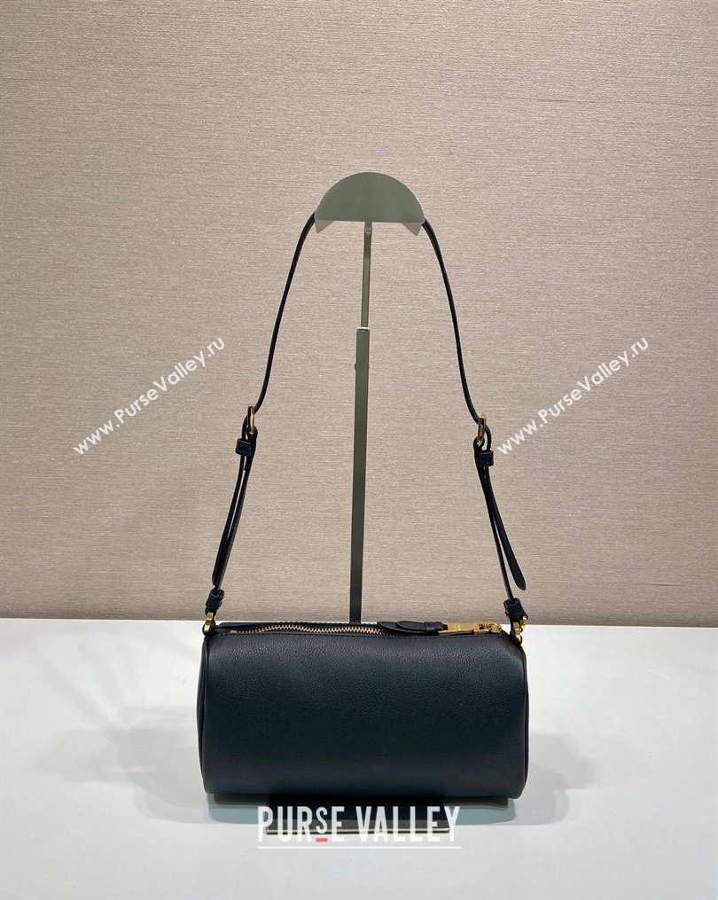 Prada Leather pouch bag Black 2026 1BC239 (YZ-260123045)