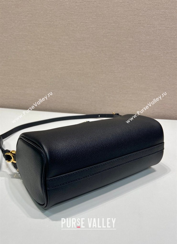 Prada Leather pouch bag Black 2026 1BC239 (YZ-260123045)