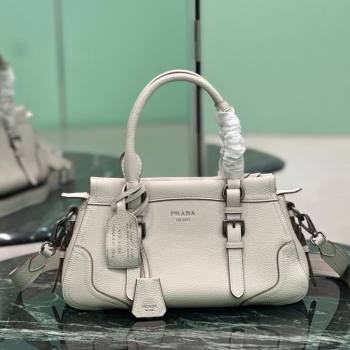 Prada Large leather tote bag White 2026 1BG604 (YZ-260123055)