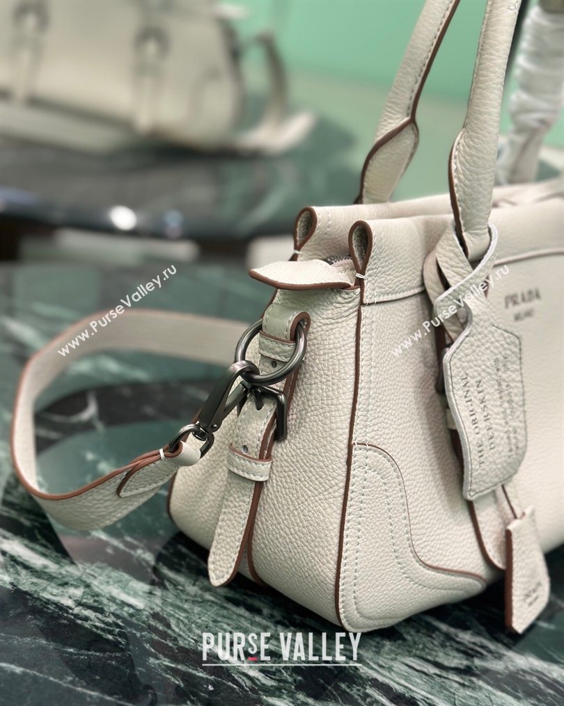 Prada Large leather tote bag White 2026 1BG604 (YZ-260123055)