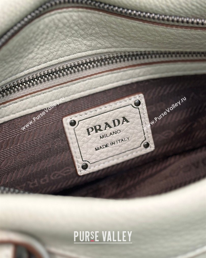 Prada Large leather tote bag White 2026 1BG604 (YZ-260123055)