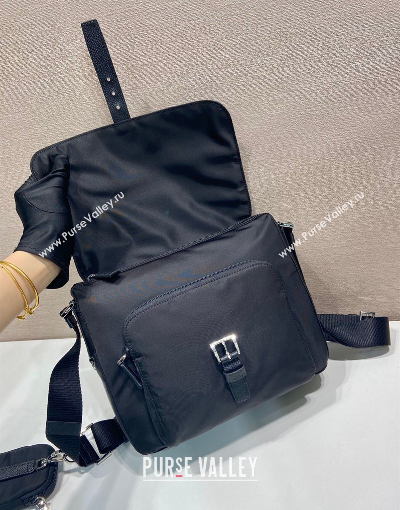 Prada Re-Nylon shoulder bag Black 2026 1BD994 (YZ-260123062)