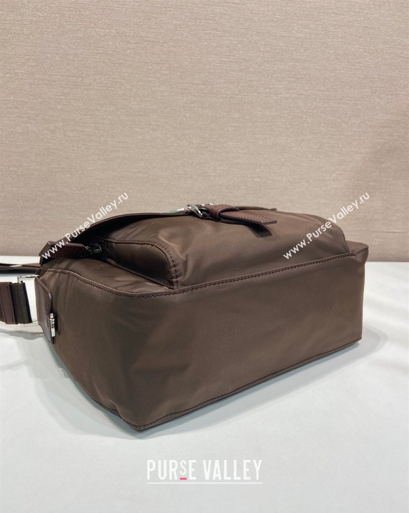 Prada Re-Nylon shoulder bag Sienna Brown 2026 1BD994 (YZ-260123061)