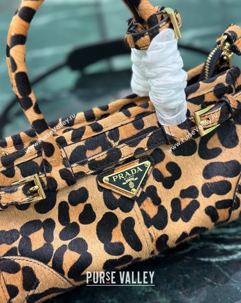 Prada Bonnie mini Leopard Print handbag 2025 1BA486 (YZ-260123012)