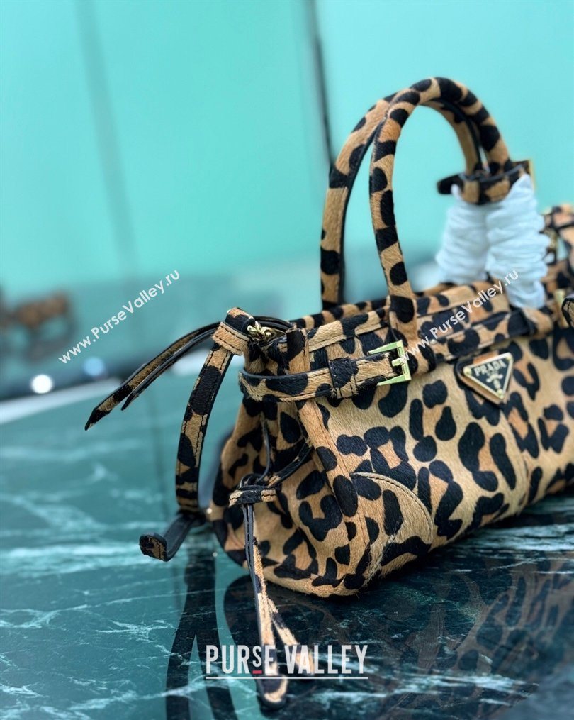 Prada Bonnie mini Leopard Print handbag 2025 1BA486 (YZ-260123012)