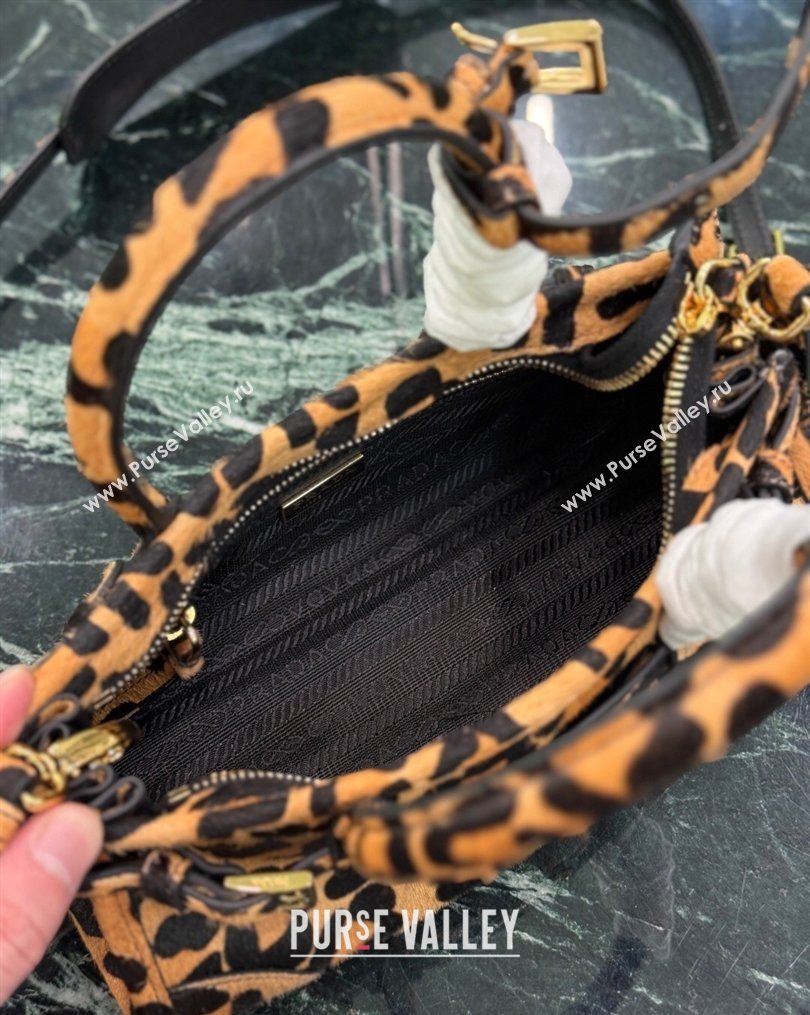 Prada Bonnie mini Leopard Print handbag 2025 1BA486 (YZ-260123012)