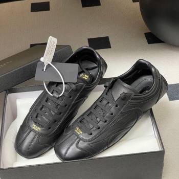 Prada Montecarlo Re-Edition 2005 Leather sneakers Black 2026 1E247O (MD-260228070)