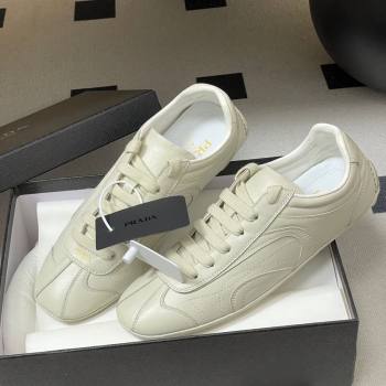 Prada Montecarlo Re-Edition 2005 Leather sneakers White 2026 1E247O (MD-260228071)