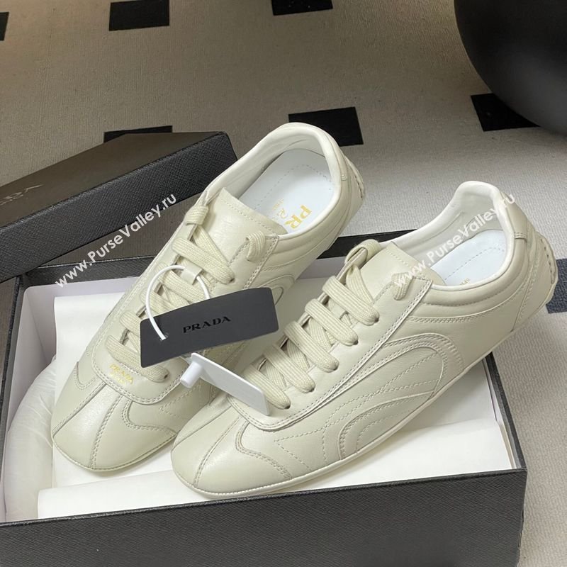 Prada Montecarlo Re-Edition 2005 Leather sneakers White 2026 1E247O (MD-260228071)