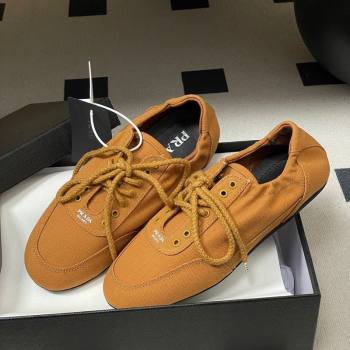 Prada Collapse Canvas Sneakers Orange 2026 1E989N (MD-260228078)