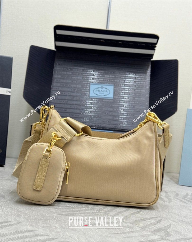 Prada Re-Edition 2005 Re-Nylon Bag 1BH204 Apricot 2026 (YZ-260410097)