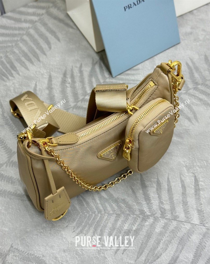 Prada Re-Edition 2005 Re-Nylon Bag 1BH204 Apricot 2026 (YZ-260410097)