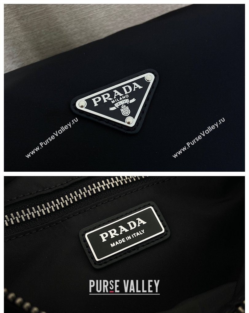 Prada Explore Re-Nylon Shoulder bag Black 2026 2VH206 (YZ-260410075)