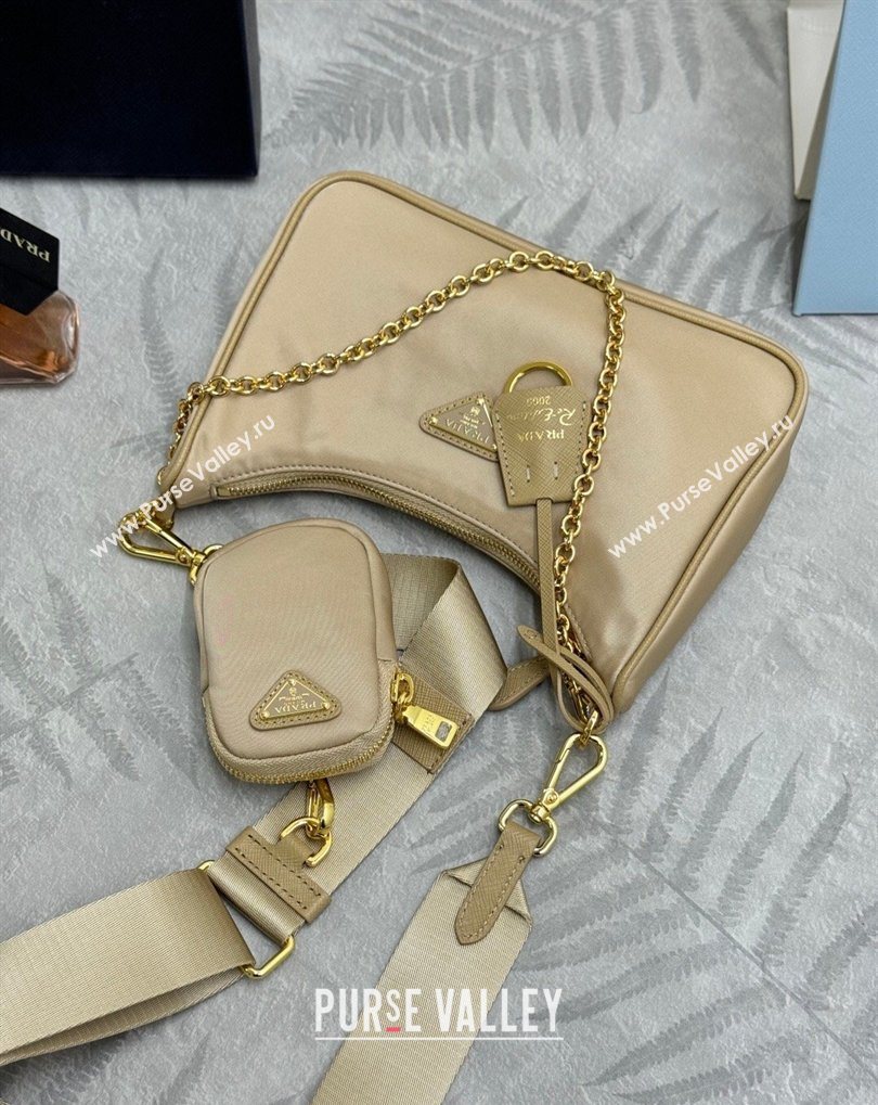 Prada Re-Edition 2005 Re-Nylon Bag 1BH204 Apricot 2026 (YZ-260410097)