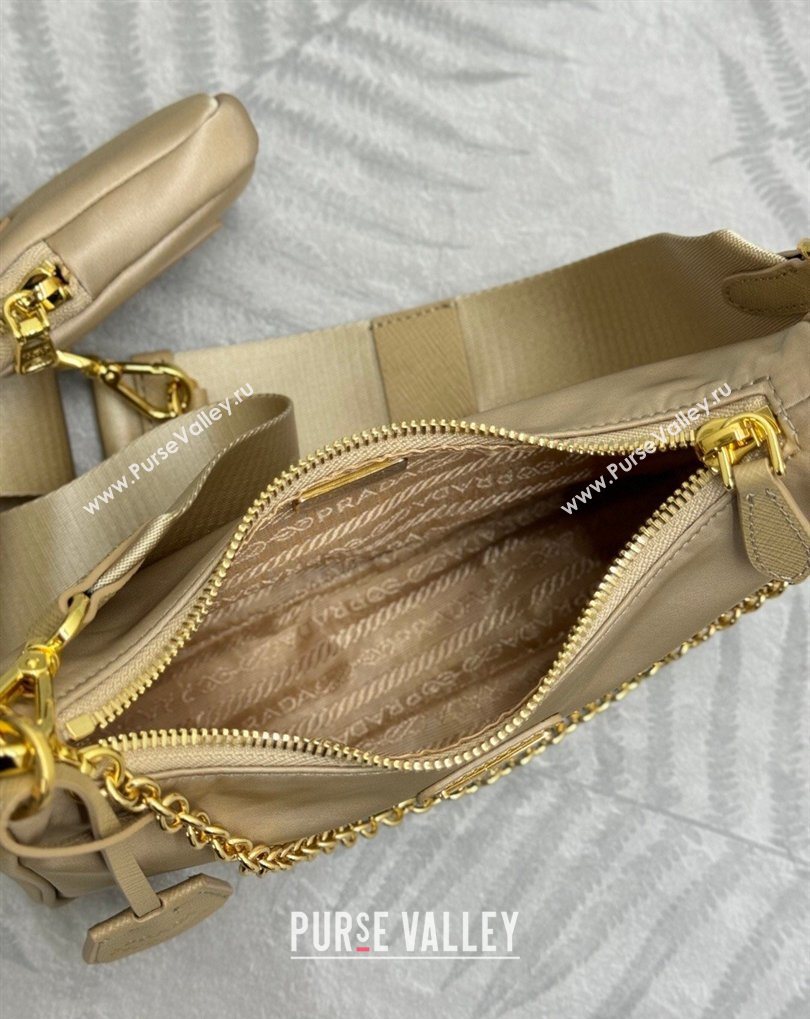 Prada Re-Edition 2005 Re-Nylon Bag 1BH204 Apricot 2026 (YZ-260410097)