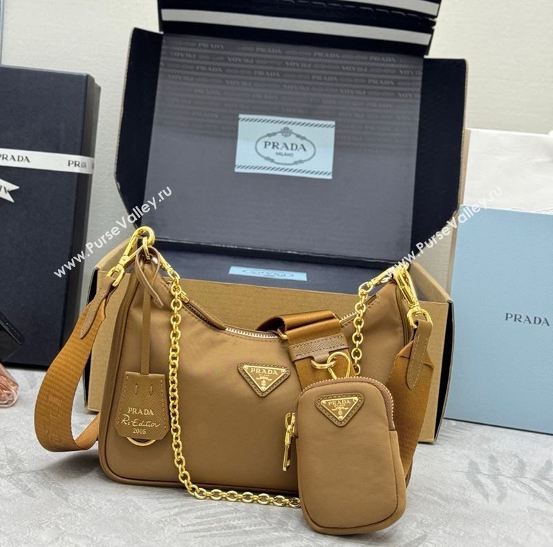 Prada Re-Edition 2005 Re-Nylon Bag 1BH204 Cork 2026 (YZ-260410098)