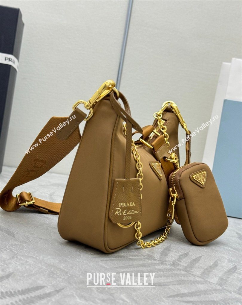 Prada Re-Edition 2005 Re-Nylon Bag 1BH204 Cork 2026 (YZ-260410098)