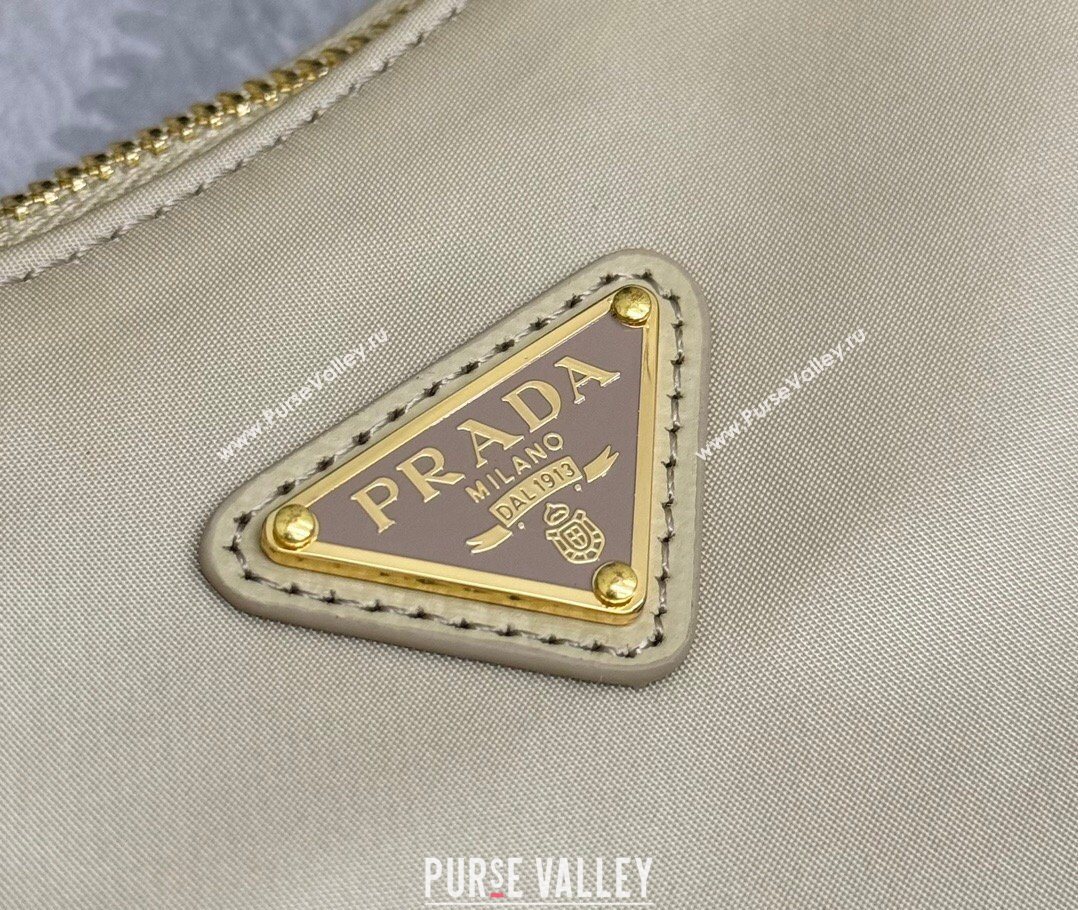 Prada Re-Edition 2005 Re-Nylon Bag 1BH204 Sand/Gold 2026 (YZ-260410099)
