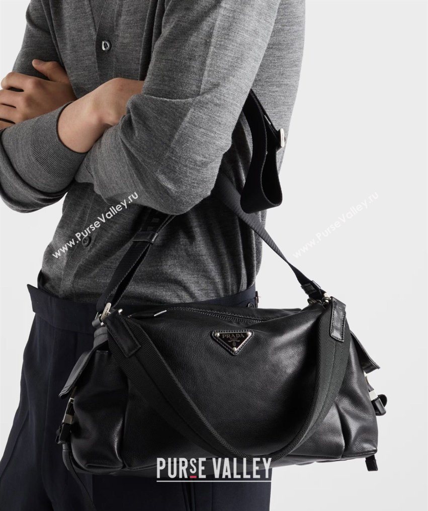 Prada Explore Leather Shoulder bag Coffee Brown 2026 2VH206 (YZ-260410078)