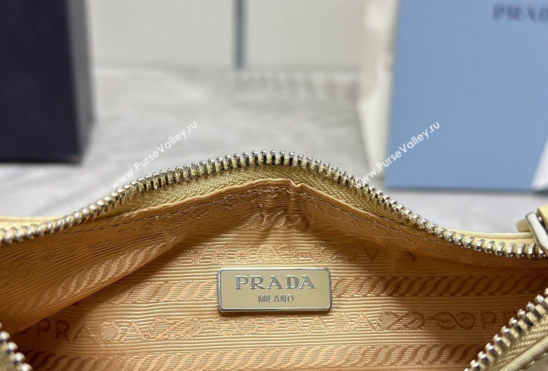 Prada Re-Edition 2005 Re-Nylon Bag 1BH204 Sand/Silver 2026 (YZ-260410100)