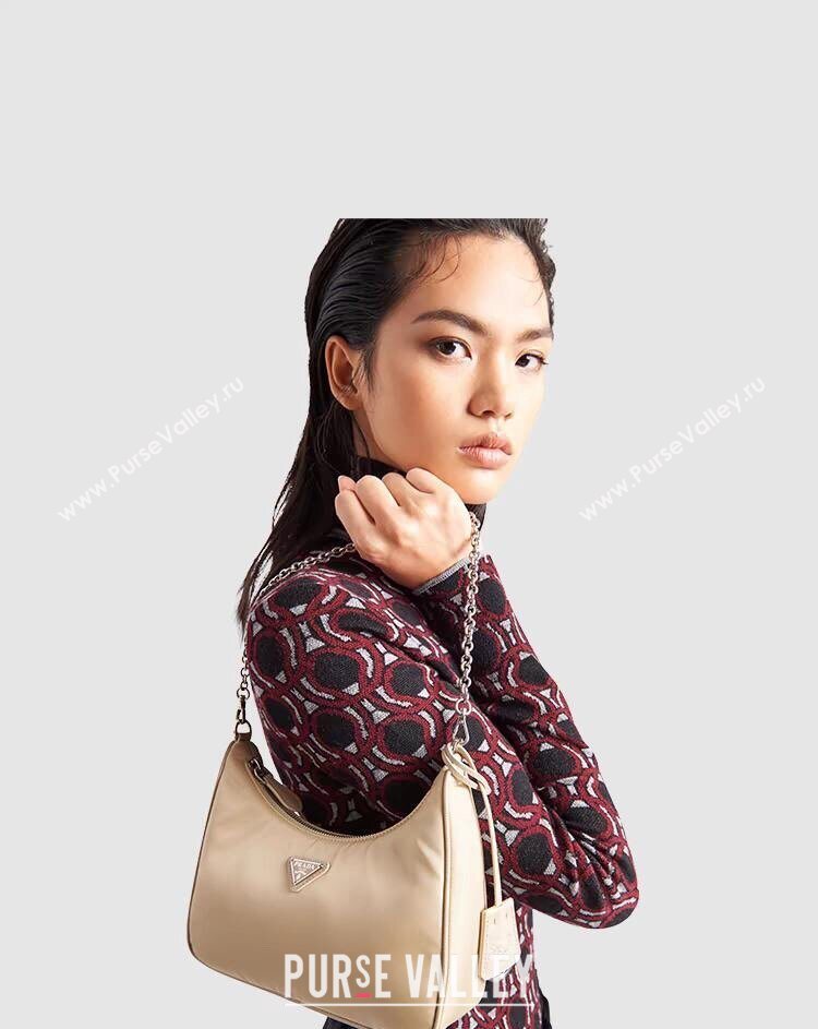 Prada Re-Edition 2005 Re-Nylon Bag 1BH204 Black/Silver 2026 (YZ-260410101)