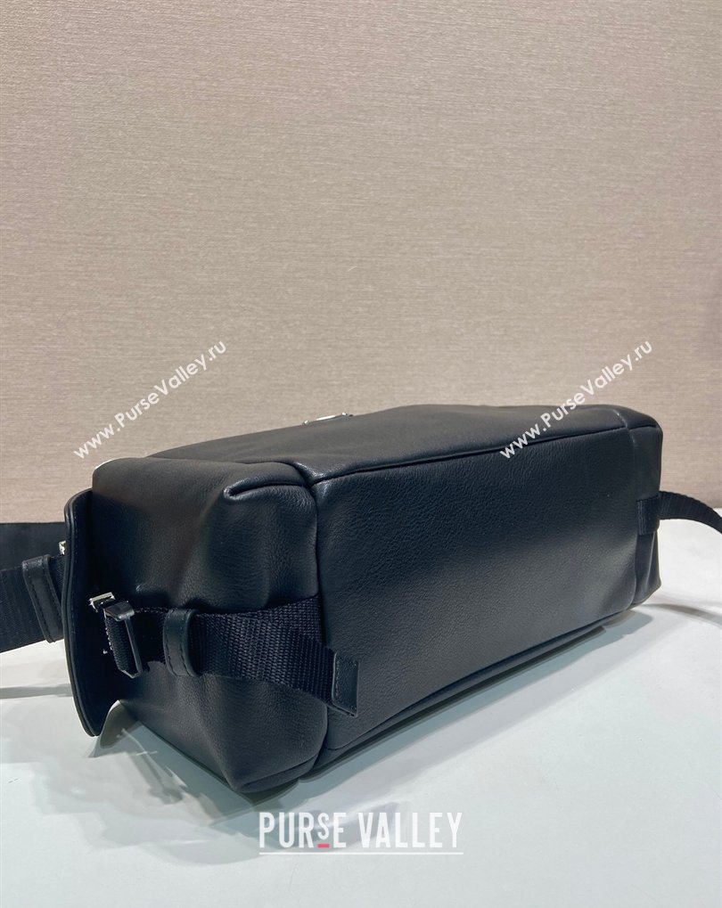 Prada Explore Leather Shoulder bag Black 2026 2VH206 (YZ-260410077)