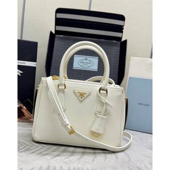 Prada Galleria small Saffiano leather bag White 2026 1BA896 (YZ-260410118)