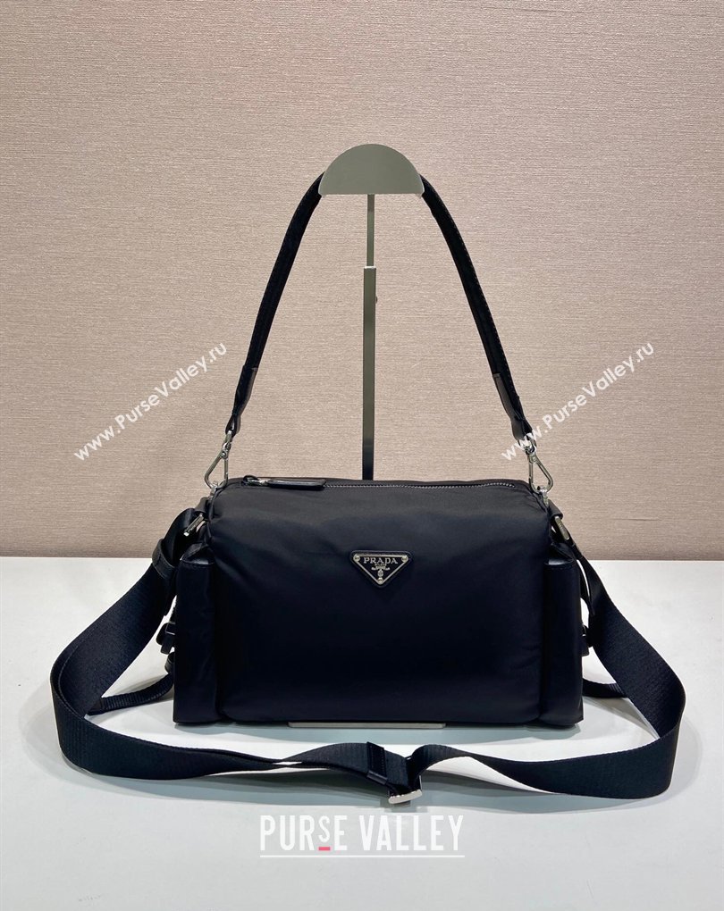 Prada Explore Re-Nylon Shoulder bag Black 2026 2VH206 (YZ-260410075)