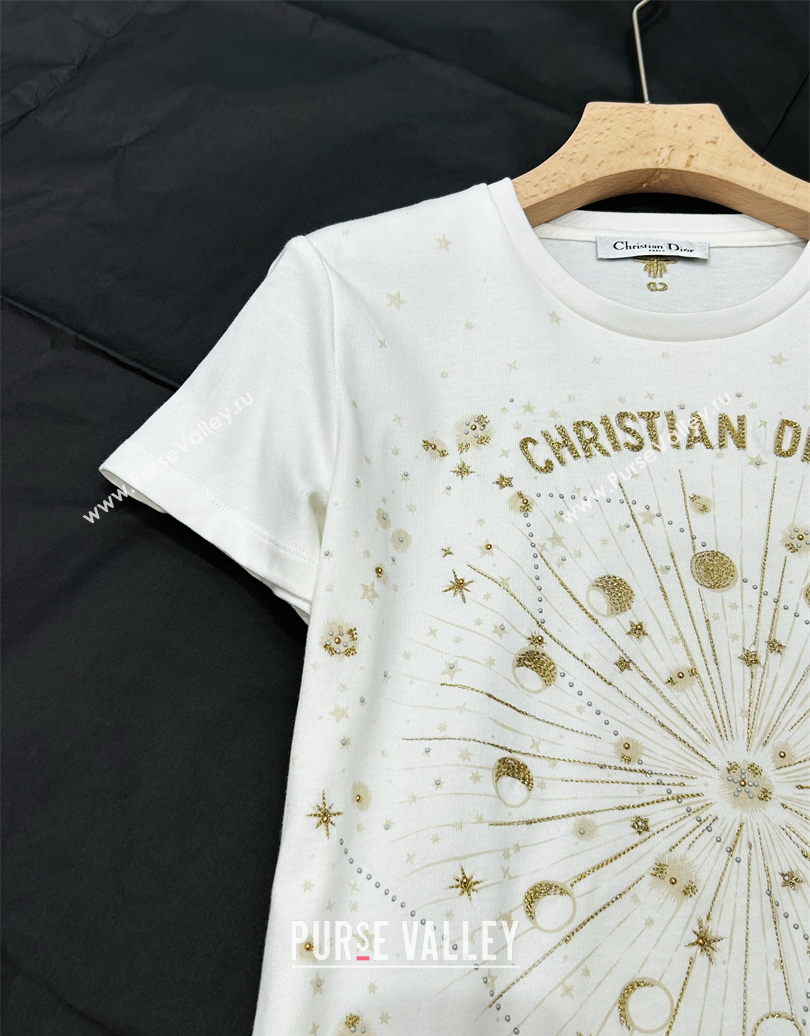 Dior Cotton T-Shirt White 2025 0620 (QI-250620067)