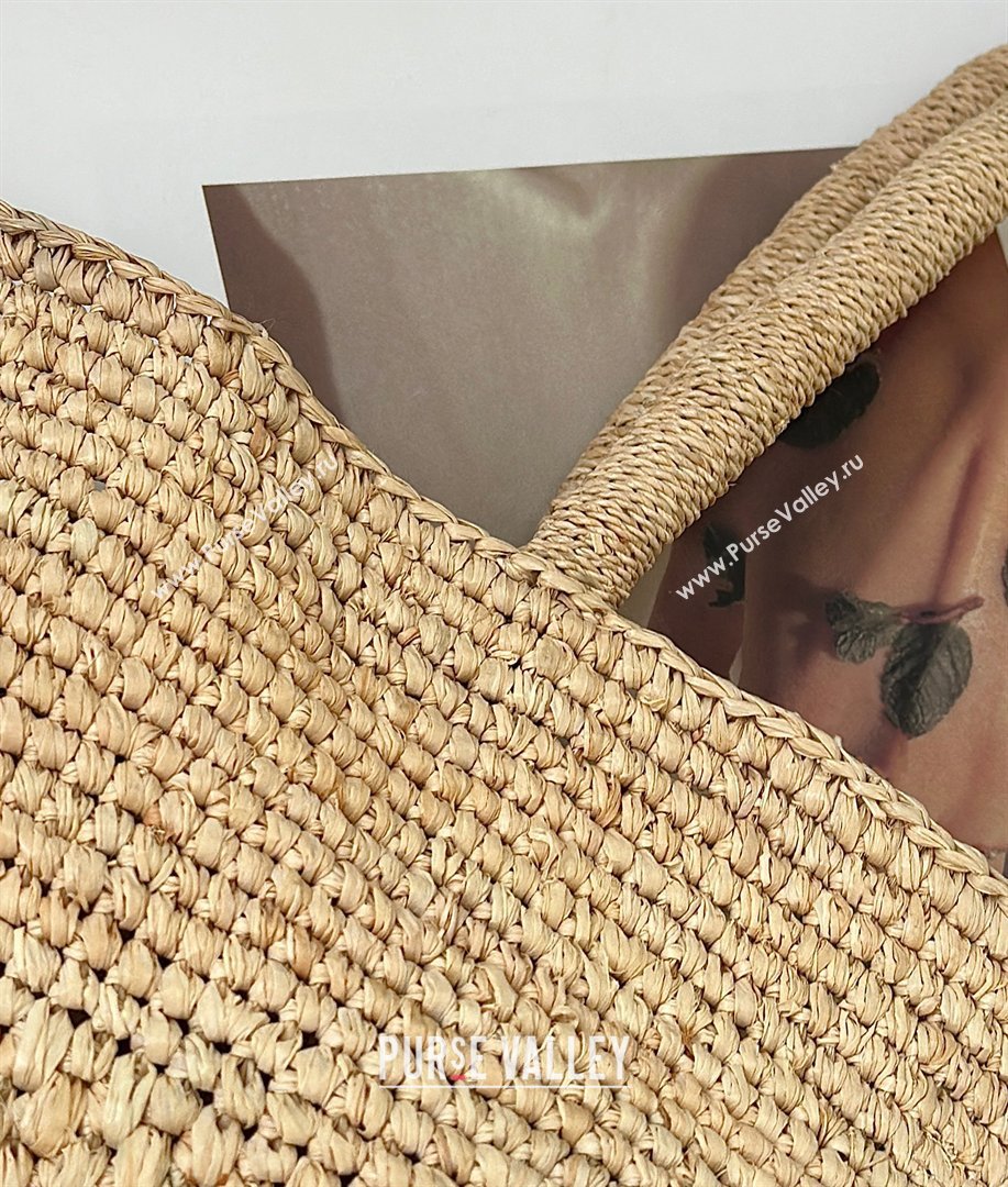 The Row Raffia Straw Tote Bag Beige 2026 8866 (CL-260410003)