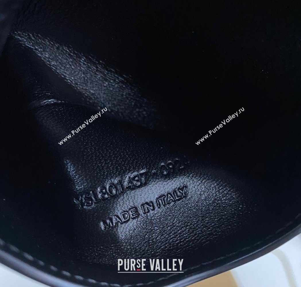 Saint Laurent Loulou Small Bag in Matelasse Lambskin Beige 2025 801437 (nana-250206020)