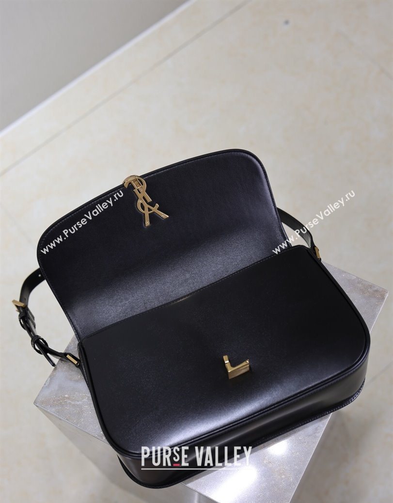 Saint Laurent Solferino Large Bag in Box Leather Black 2025 832332 (YY-250801060)