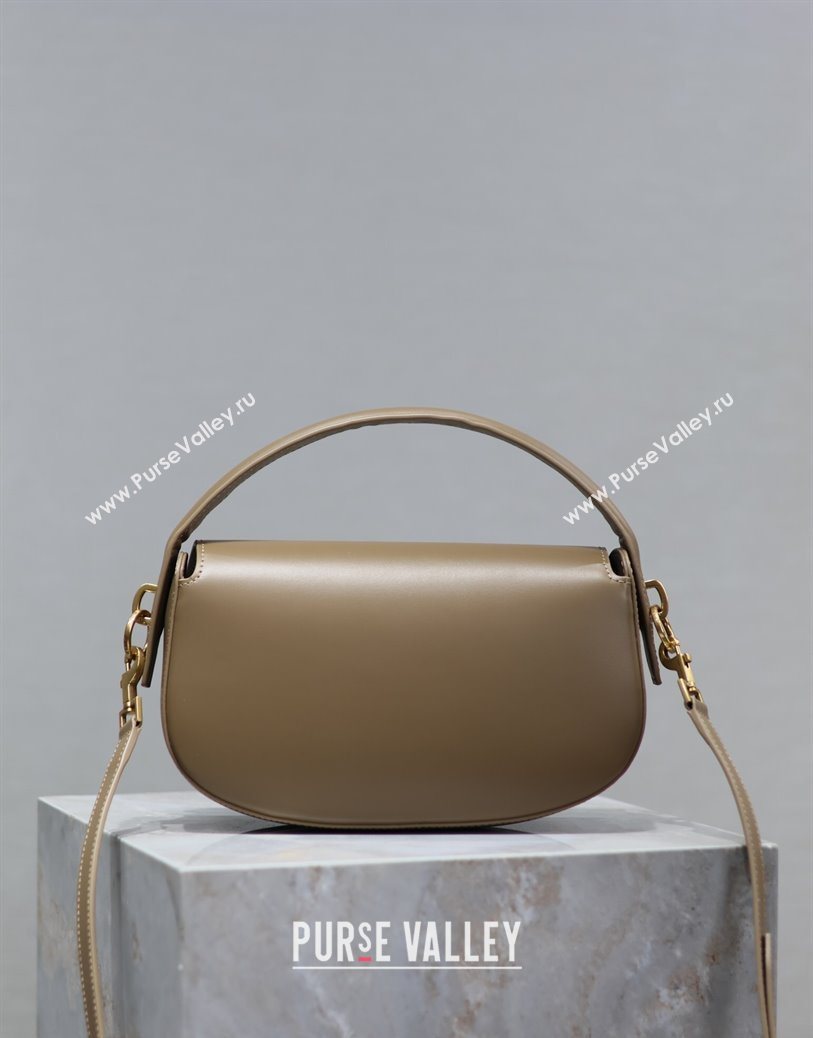 Saint Laurent Voltaire Bag in Box Leather Dark Toffee 2025 7876710 (YY-250801082)