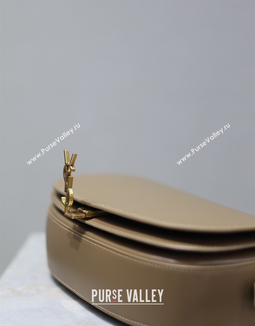 Saint Laurent Voltaire Bag in Box Leather Dark Toffee 2025 7876710 (YY-250801082)