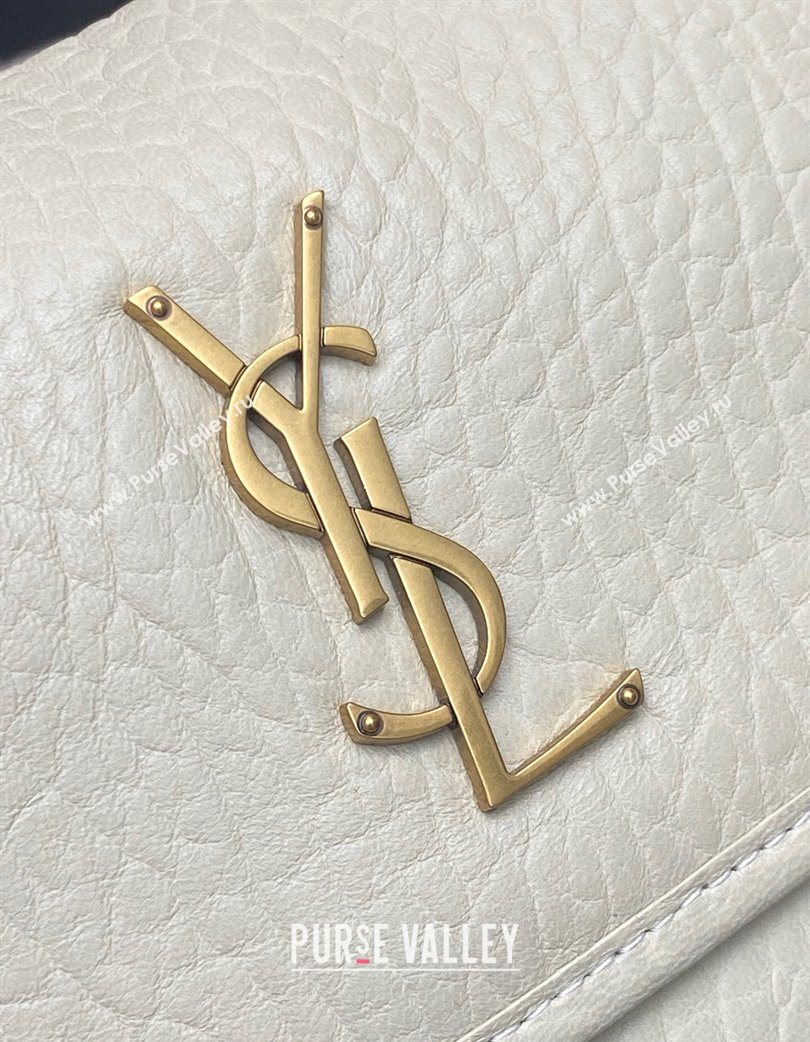 Saint Laurent Niki Baby bag in Grained Lambskin 633179 White 2025 (YY-250801119)