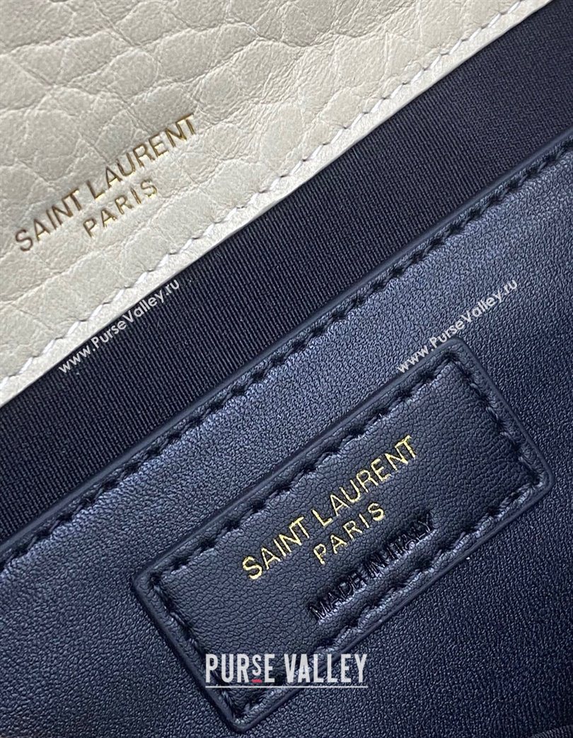 Saint Laurent Niki Baby bag in Grained Lambskin 633179 White 2025 (YY-250801119)