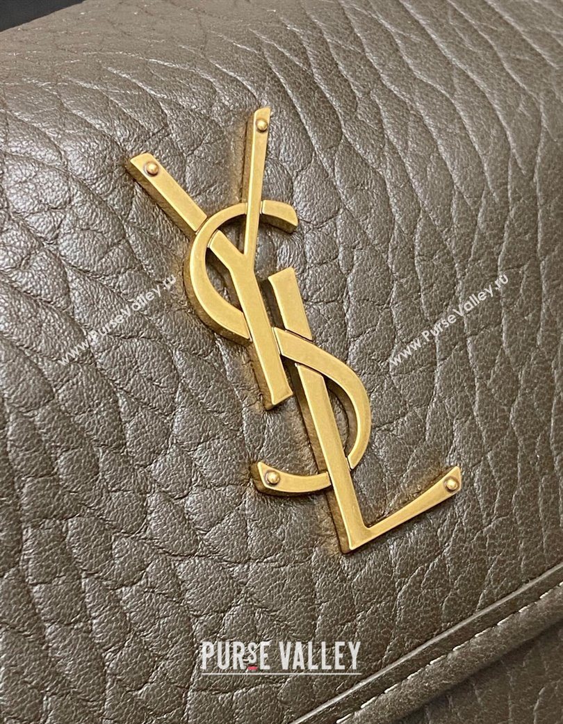 Saint Laurent Niki Baby bag in Grained Lambskin 633179 Green 2025 (YY-250801121)