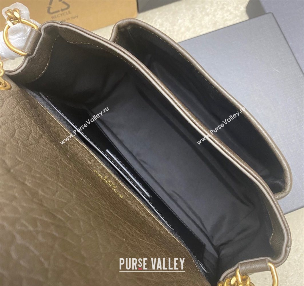 Saint Laurent Niki Baby bag in Grained Lambskin 633179 Green 2025 (YY-250801121)