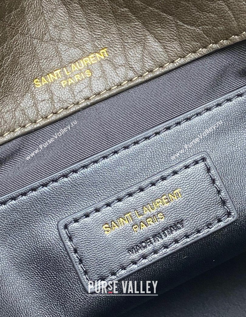 Saint Laurent Niki Baby bag in Grained Lambskin 633179 Green 2025 (YY-250801121)