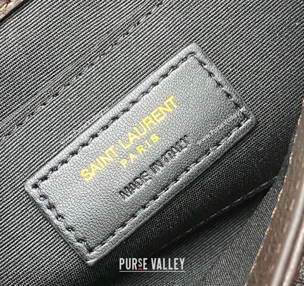 Saint Laurent Niki Mini bag in Grained Lambskin 828736 Coffee 2025 (YY-250801124)