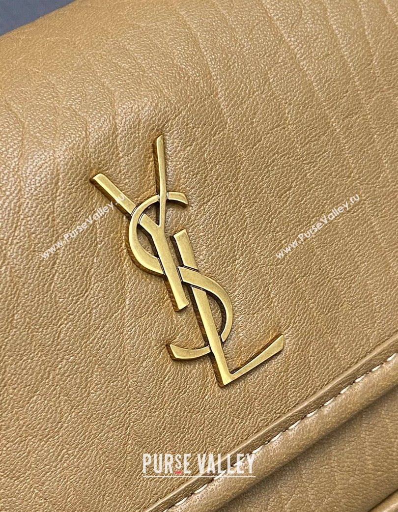 Saint Laurent Niki Mini bag in Grained Lambskin 828736 Beige 2025 (YY-250801125)