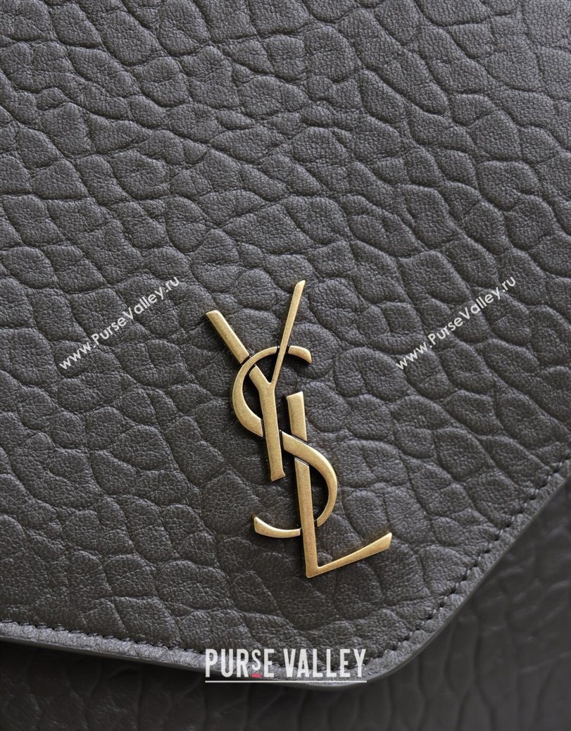 Saint Laurent Cassander XXL Envelope Pouch On Chain in Grained Lambskin Green 2025 841702 (YY-250802020)