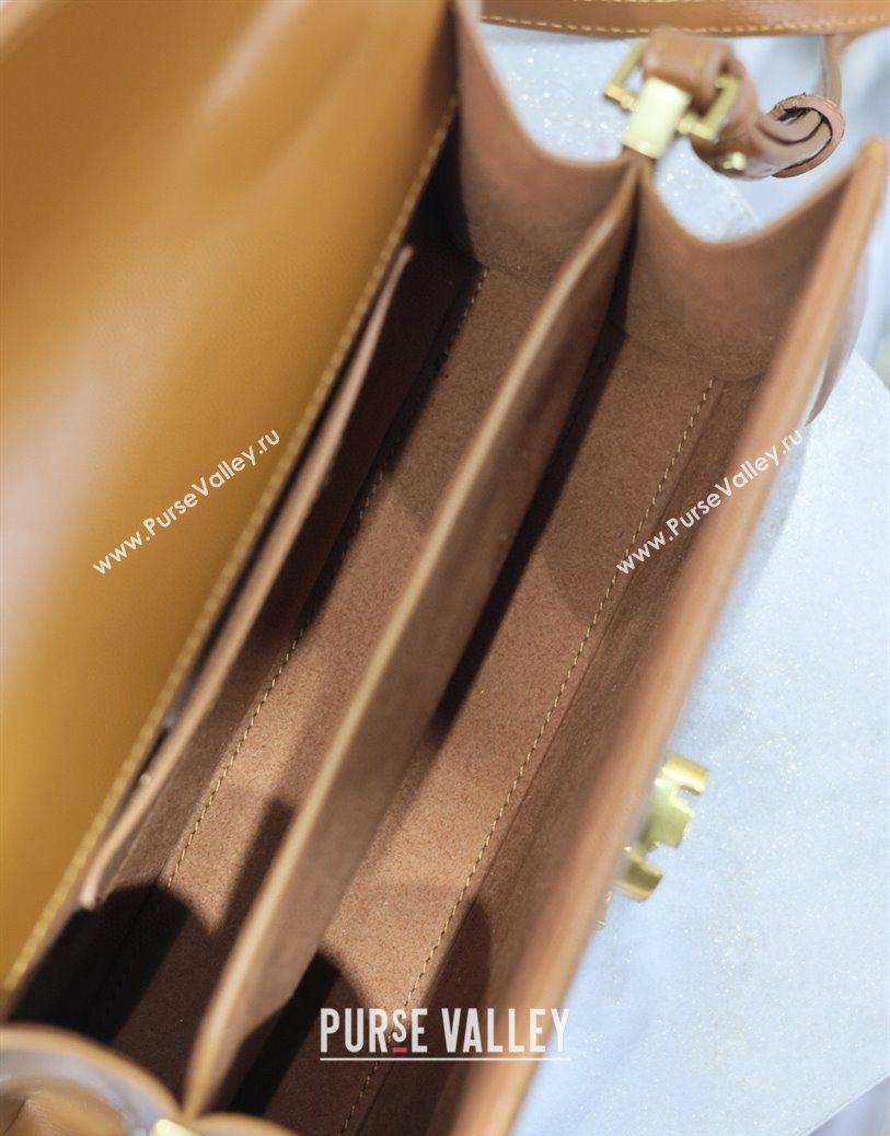 Saint Laurent Cassandre Mini Bag in Cotton Linen and Leather 2025 602716 (YY-250801087)