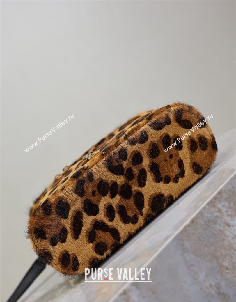 Saint Laurent Gaby Vanity Bag in in Leopard Print Pony Hair 2025 766731 (YY-250802028)