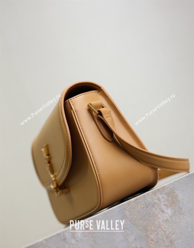 Saint Laurent Solferino Medium Bag in Box Leather Light Hazelnut 2025 8323300 (YY-250801052)