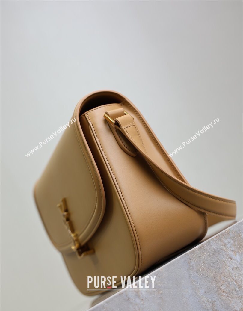 Saint Laurent Solferino Large Bag in Box Leather Light Hazelnut 2025 832332 (YY-250801058)