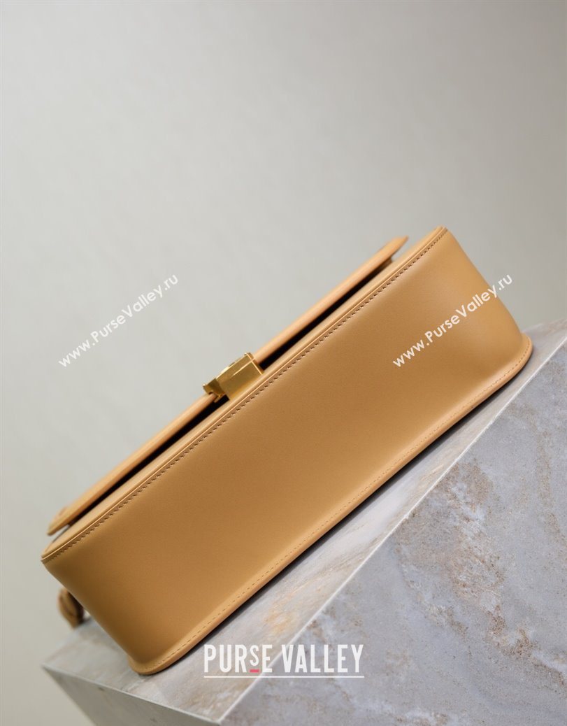 Saint Laurent Solferino Large Bag in Box Leather Light Hazelnut 2025 832332 (YY-250801058)