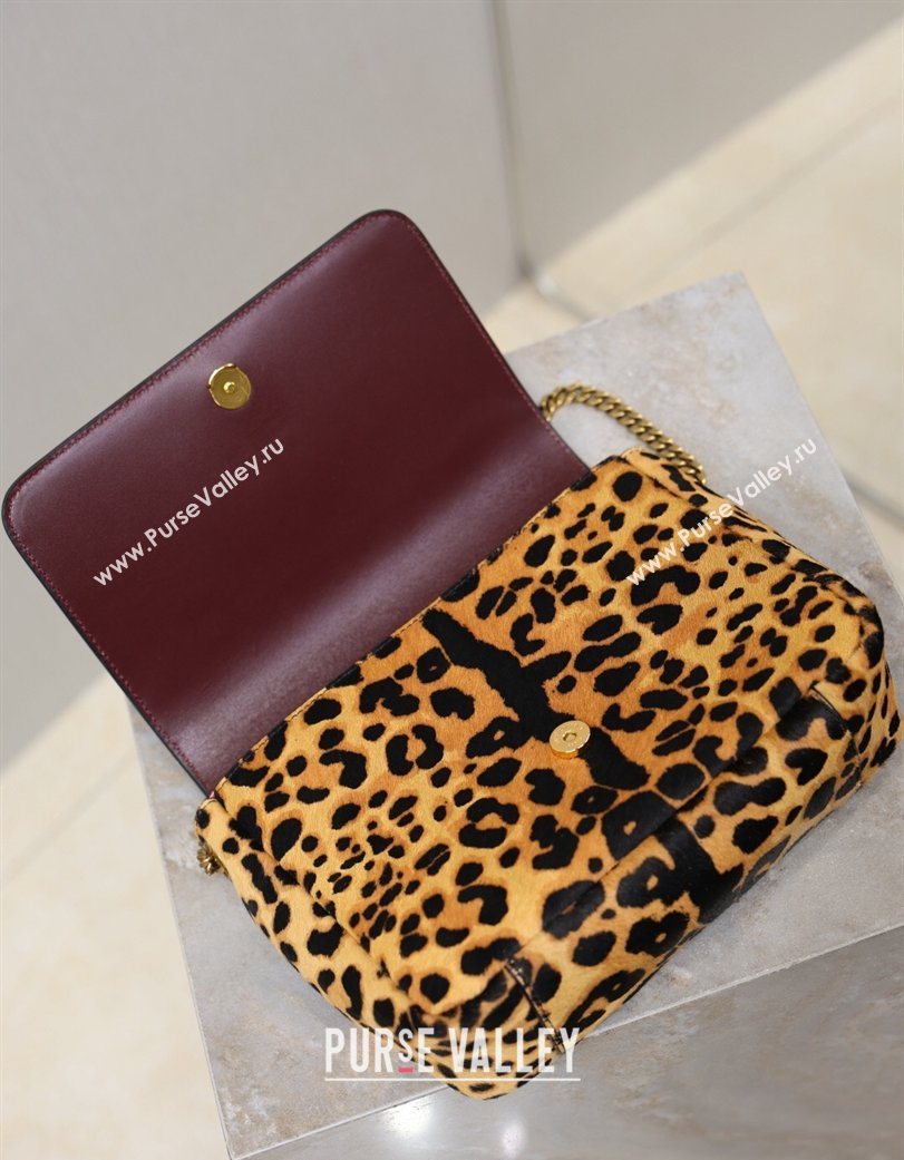Saint Laurent Kate Chain Bag in Leopard Print 2026 544116 (YY-260119049)